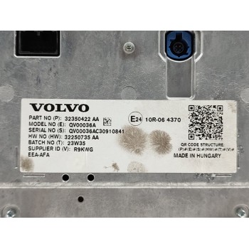 Recambio de pantalla multifuncion para volvo xc 40 core 2wd referencia OEM IAM 32350422AA  