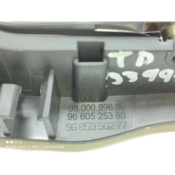 Recambio de maneta interior trasera derecha para citroën c4 picasso attraction referencia OEM IAM 9800099680  