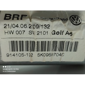 Recambio de motor elevalunas trasero derecho para volkswagen golf vi (5k1) advance referencia OEM IAM 5K0959704C  