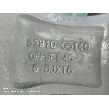 Recambio de llanta para kia niro business referencia OEM IAM 52910G5140  