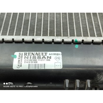 Recambio de radiador agua para nissan micra v (k14) acenta referencia OEM IAM 214105FA0B  