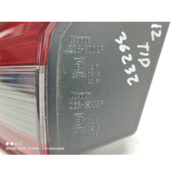 Recambio de piloto trasero derecho interior para nissan qashqai (j12) n-connecta referencia OEM IAM 265506UN1A  