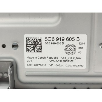 Recambio de pantalla multifuncion para volkswagen polo advance referencia OEM IAM 5G6919605B  