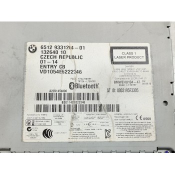 Recambio de sistema audio / radio cd para bmw serie 1 lim. (f20) 116d referencia OEM IAM 65129331204  