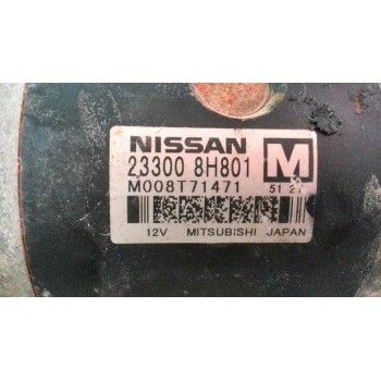 Recambio de motor arranque para nissan x-trail (t30) comfort referencia OEM IAM 233008H801  