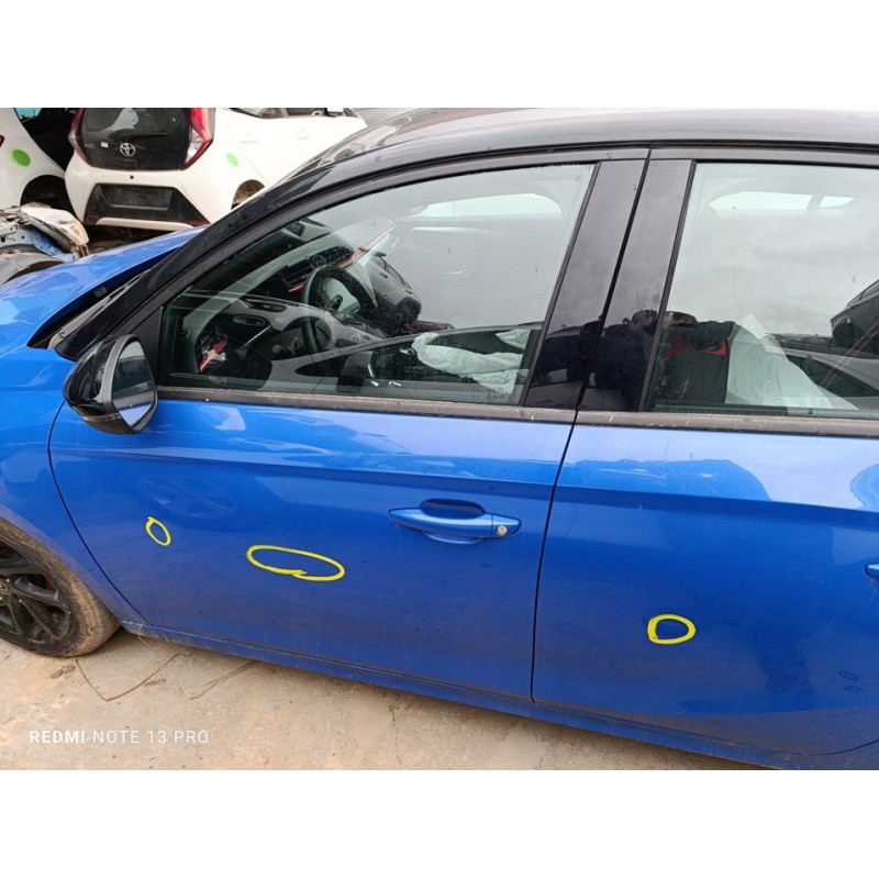 Recambio de puerta delantera izquierda para opel corsa f gs line referencia OEM IAM 9837705780  