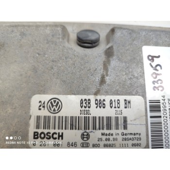 Recambio de centralita motor uce para volkswagen golf iv berlina (1j1) básico referencia OEM IAM 038906018BM  