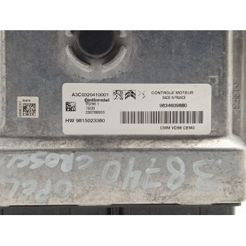 Recambio de centralita motor uce para opel crossland x opel 2020 referencia OEM IAM 9815023380  