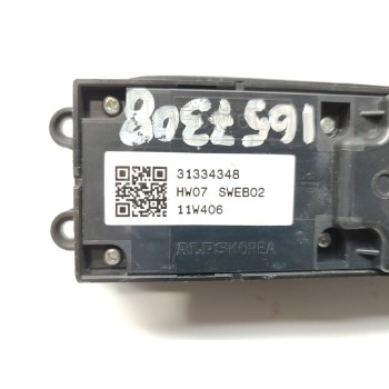 Recambio de mando elevalunas delantero izquierdo para volvo v60 kombi kinetic referencia OEM IAM 31334348  