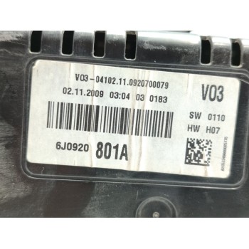 Recambio de cuadro instrumentos para seat ibiza sc (6j1) good stuff referencia OEM IAM 6J0920801A  