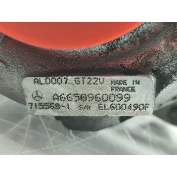 Recambio de turbocompresor para jeep gr.cherokee (wj/wg) 2.7 crd laredo referencia OEM IAM A6650960099  