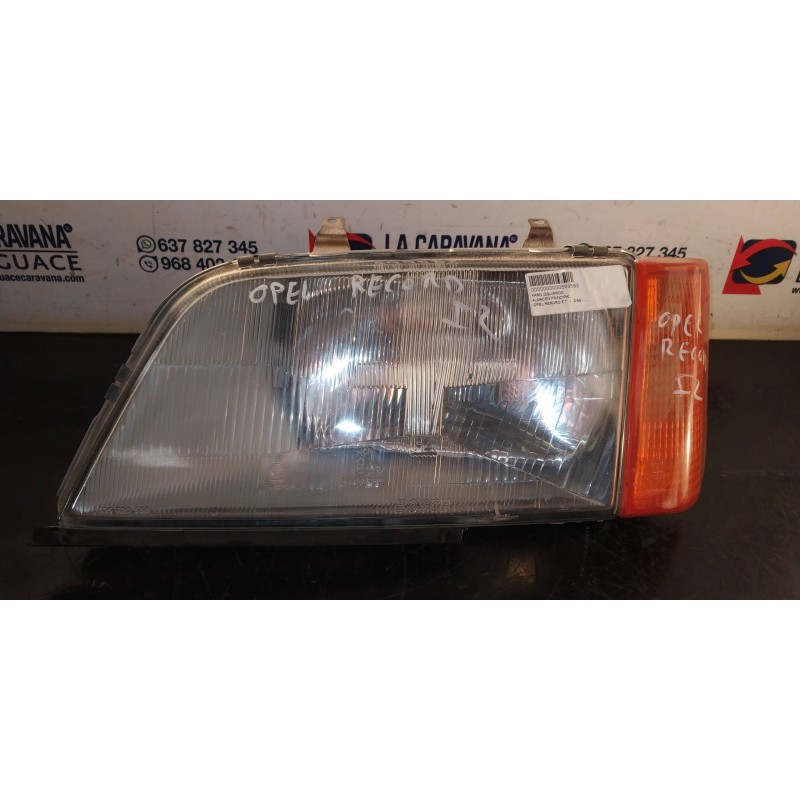 Recambio de faro izquierdo para opel rekord e referencia OEM IAM 90187442  