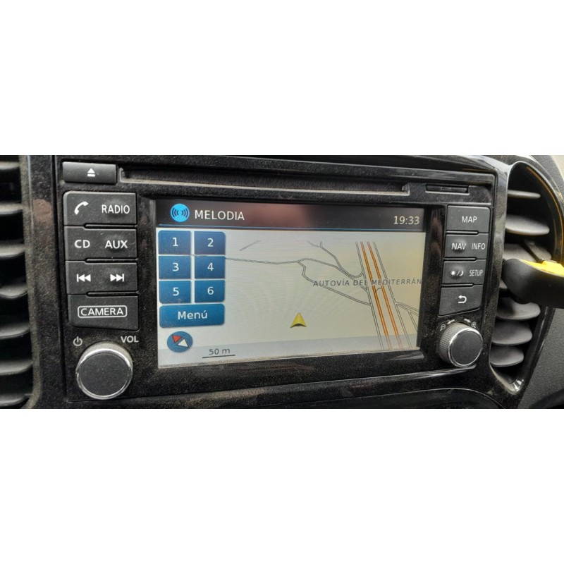 Recambio de pantalla multifuncion para nissan juke (f15) acenta referencia OEM IAM 25915BV92A  