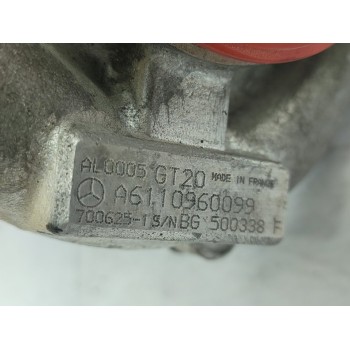 Recambio de turbocompresor para mercedes-benz clase e (w210) berlina diesel 220 cdi (210.006) referencia OEM IAM A6110960099  