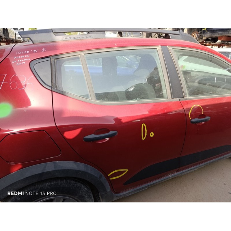 Recambio de puerta trasera derecha para dacia sandero iii stepway comfort referencia OEM IAM 821002247R  