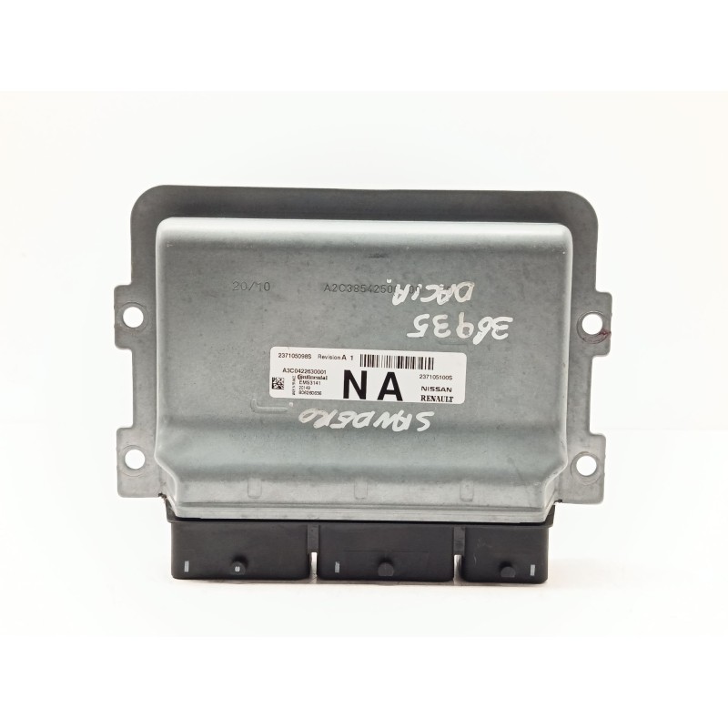 Recambio de centralita motor uce para dacia sandero stepway essential referencia OEM IAM 237105098S  