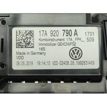 Recambio de cuadro instrumentos para volkswagen t-roc sport referencia OEM IAM 17A920790A  