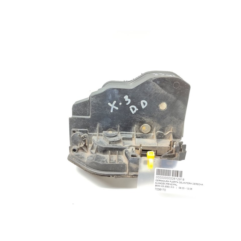 Recambio de cerradura puerta delantera derecha para bmw x3 (e83) 3.0i referencia OEM IAM 7036170  