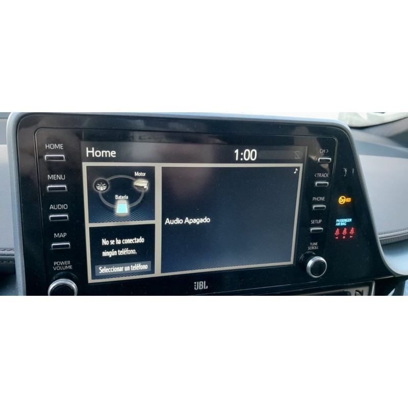 Recambio de pantalla multifuncion para toyota c-hr hybrid advance referencia OEM IAM 86140F4080  