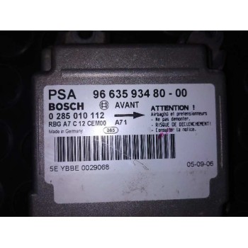 Recambio de kit airbag para peugeot 207 confort referencia OEM IAM 96500674ZD  