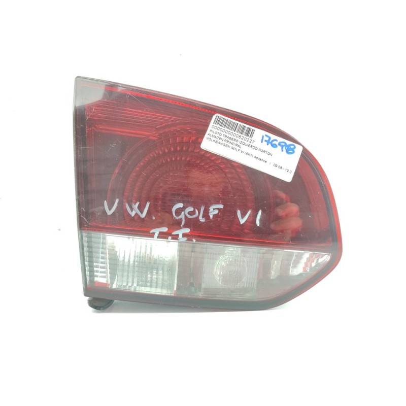 Recambio de piloto trasero izquierdo interior para volkswagen golf vi (5k1) advance referencia OEM IAM 5K0945093G  