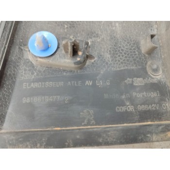 Recambio de aletin delantero izquierdo para peugeot rifter active standard referencia OEM IAM 9816619477  