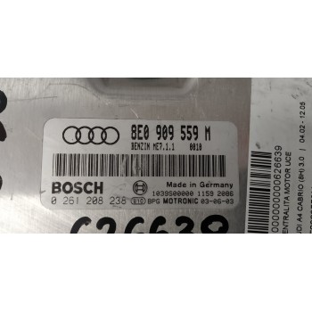 Recambio de centralita motor uce para audi a4 cabrio (8h) 3.0 referencia OEM IAM 8E0909559M  