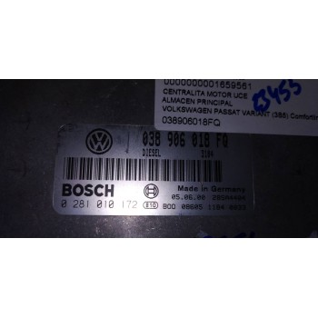 Recambio de centralita motor uce para volkswagen passat variant (3b5) comfortline referencia OEM IAM 038906018FQ  