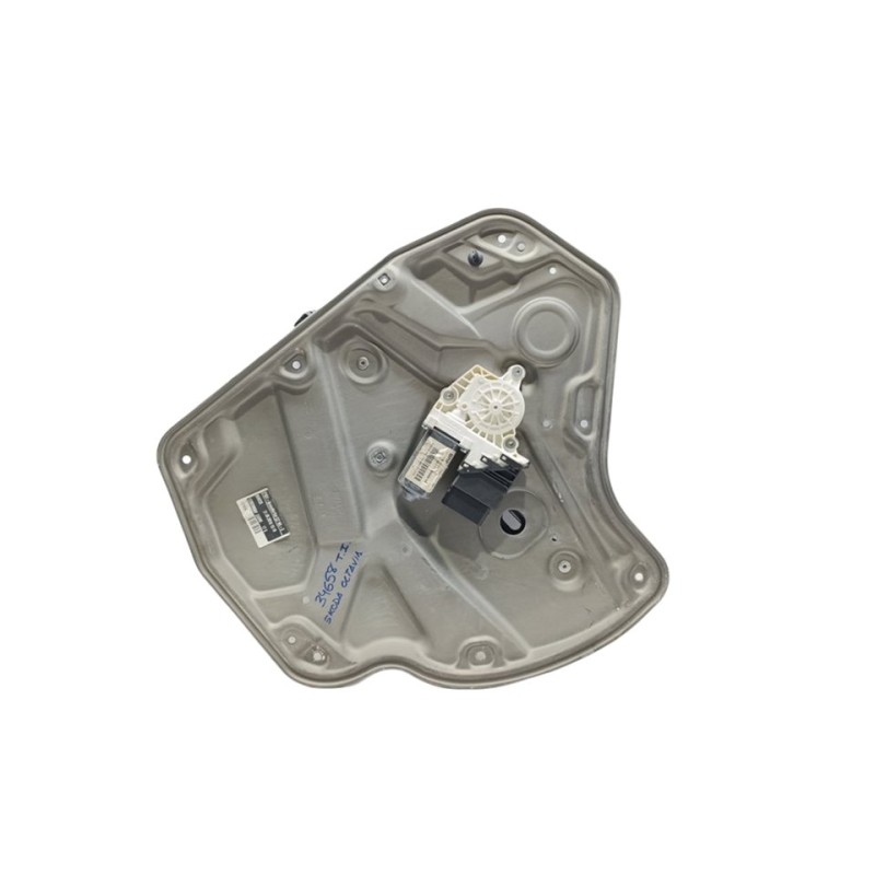 Recambio de elevalunas trasero izquierdo para skoda octavia berlina (1z3) active referencia OEM IAM 1Z0839461A  
