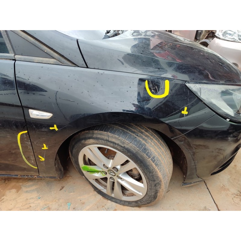 Recambio de aleta delantera derecha para opel astra k lim. 5türig dynamic referencia OEM IAM 39011391  