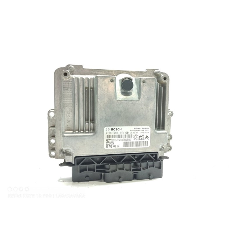 Recambio de centralita motor uce para peugeot 207 sport referencia OEM IAM 0281015848  