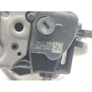 Recambio de cerradura puerta trasera izquierda para citroën c3 feel referencia OEM IAM 9812398580  