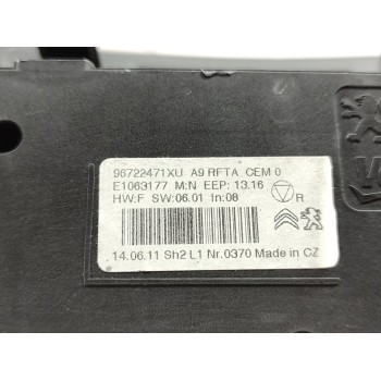 Recambio de mando climatizador para peugeot 2008 (--.2013) active referencia OEM IAM 96722471XU  
