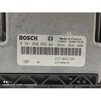 Recambio de centralita motor uce para renault kangoo profesional referencia OEM IAM 0281030899  