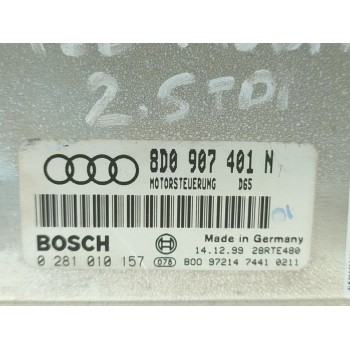 Recambio de centralita motor uce para audi a4 berlina (b5) 2.5 tdi referencia OEM IAM 0281010157  