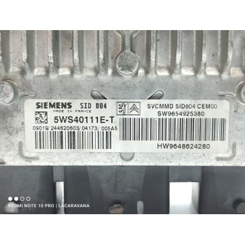 Recambio de centralita motor uce para citroën c2 sx referencia OEM IAM 9648624280  