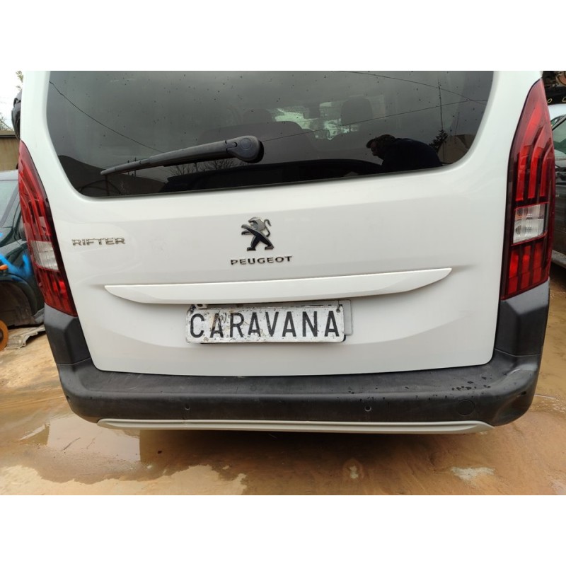 Recambio de paragolpes trasero para peugeot rifter allure standard referencia OEM IAM 1633557480  