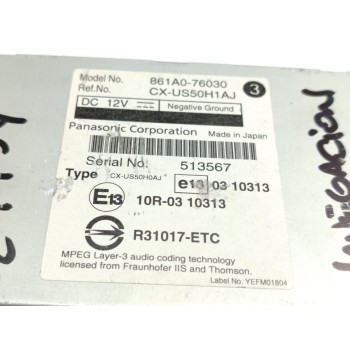 Recambio de modulo electronico para lexus ct 200h referencia OEM IAM 861A076030  