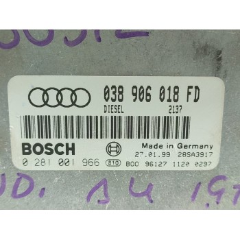 Recambio de centralita motor uce para audi a4 berlina (b5) 1.9 tdi referencia OEM IAM 0281001966  
