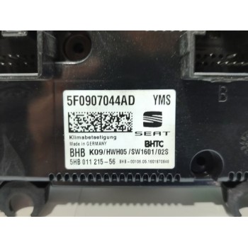 Recambio de mando climatizador para seat leon st (5f8) reference referencia OEM IAM 5F0907044AD  