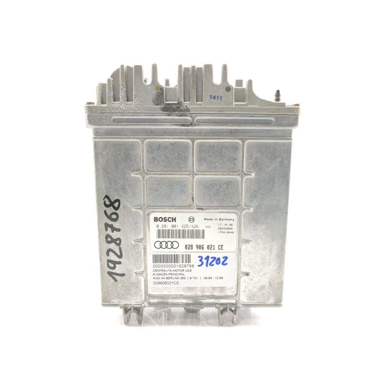 Recambio de centralita motor uce para audi a4 berlina (b5) 1.9 tdi referencia OEM IAM 028906021CE  