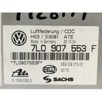 Recambio de centralita suspension para volkswagen touareg (7la) tdi r5 referencia OEM IAM 7L0907553F  