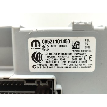 Recambio de caja reles / fusibles para fiat 500 (312) berlina club referencia OEM IAM 521101450  