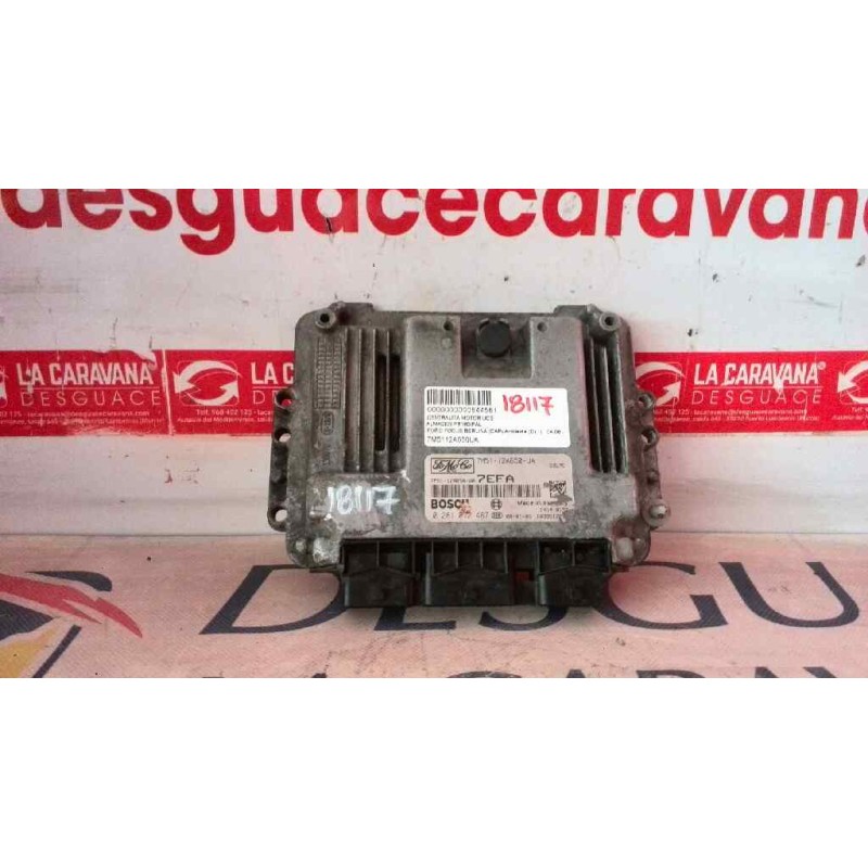 Recambio de centralita motor uce para ford focus berlina (cap) ambiente (d) referencia OEM IAM 7M5112A650UA  