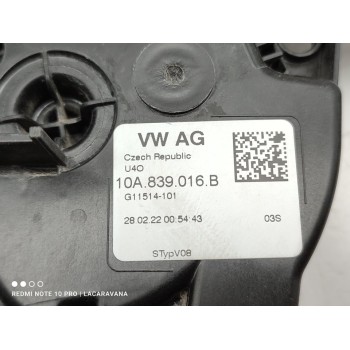 Recambio de cerradura puerta trasera derecha para volkswagen taigo (cs1) r-line referencia OEM IAM 10A839016B  