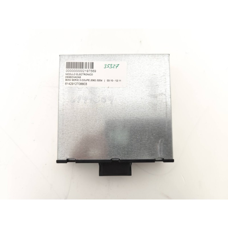 Recambio de modulo electronico para bmw serie 3 coupe (e92) 320d referencia OEM IAM 6142912708803  