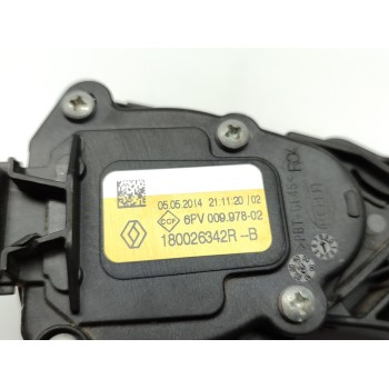 Recambio de pedal acelerador para dacia duster ambiance 4x2 referencia OEM IAM 180026342R  