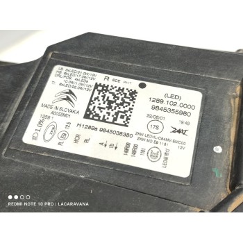 Recambio de faro derecho para citroën c5 aircross feel referencia OEM IAM 9845355980  