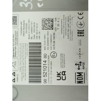 Recambio de sistema navegacion gps para citroën c3 aircross c-series referencia OEM IAM 9852101480  