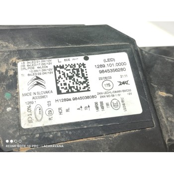 Recambio de faro izquierdo para citroën c5 aircross feel referencia OEM IAM 9845356280  